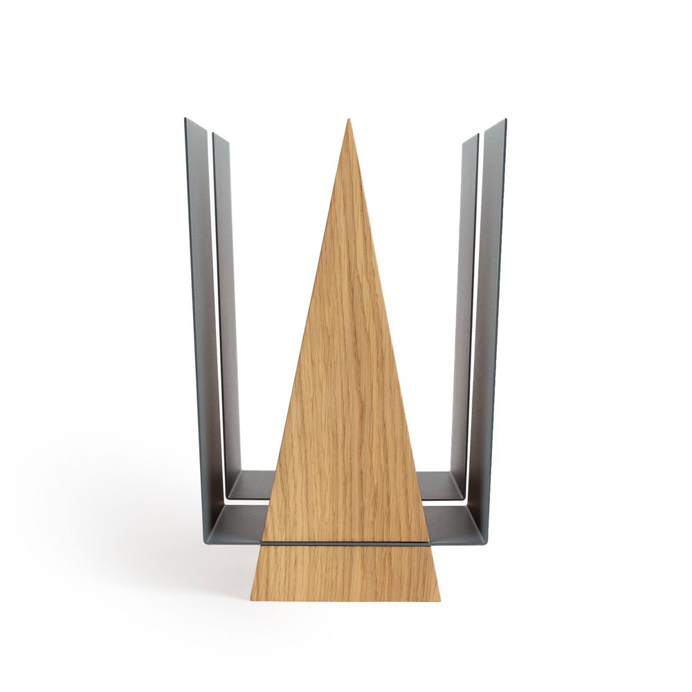 Work stations - Magazine rack WINGS | green, grey, black - NAMUOS