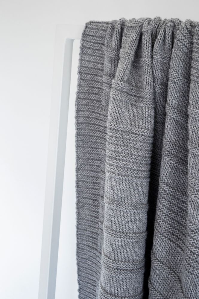 Decorative objects - Merino wool blanket “acne” model - LINOO