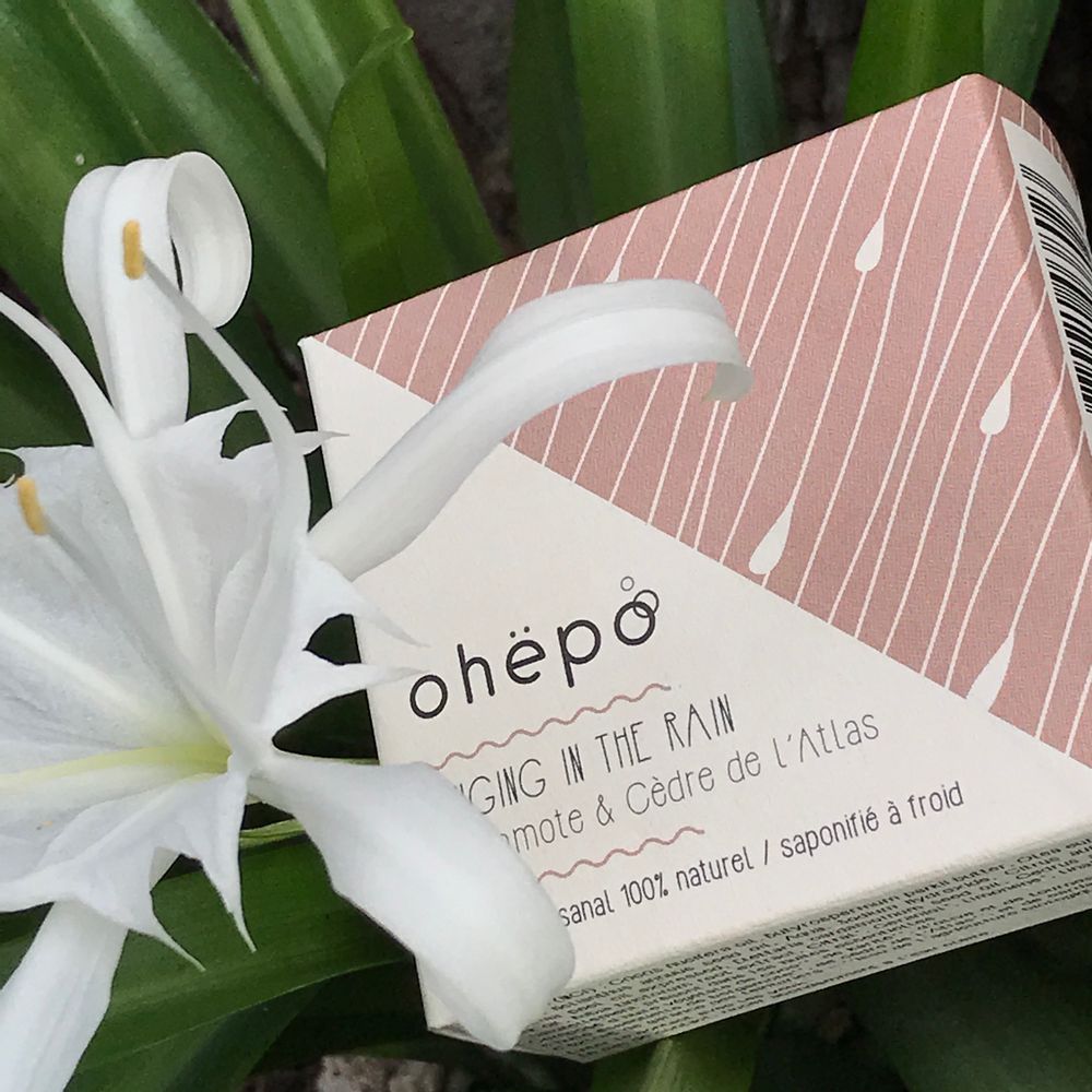 Gifts - Organic soap SINGING IN THE RAIN - OHËPO