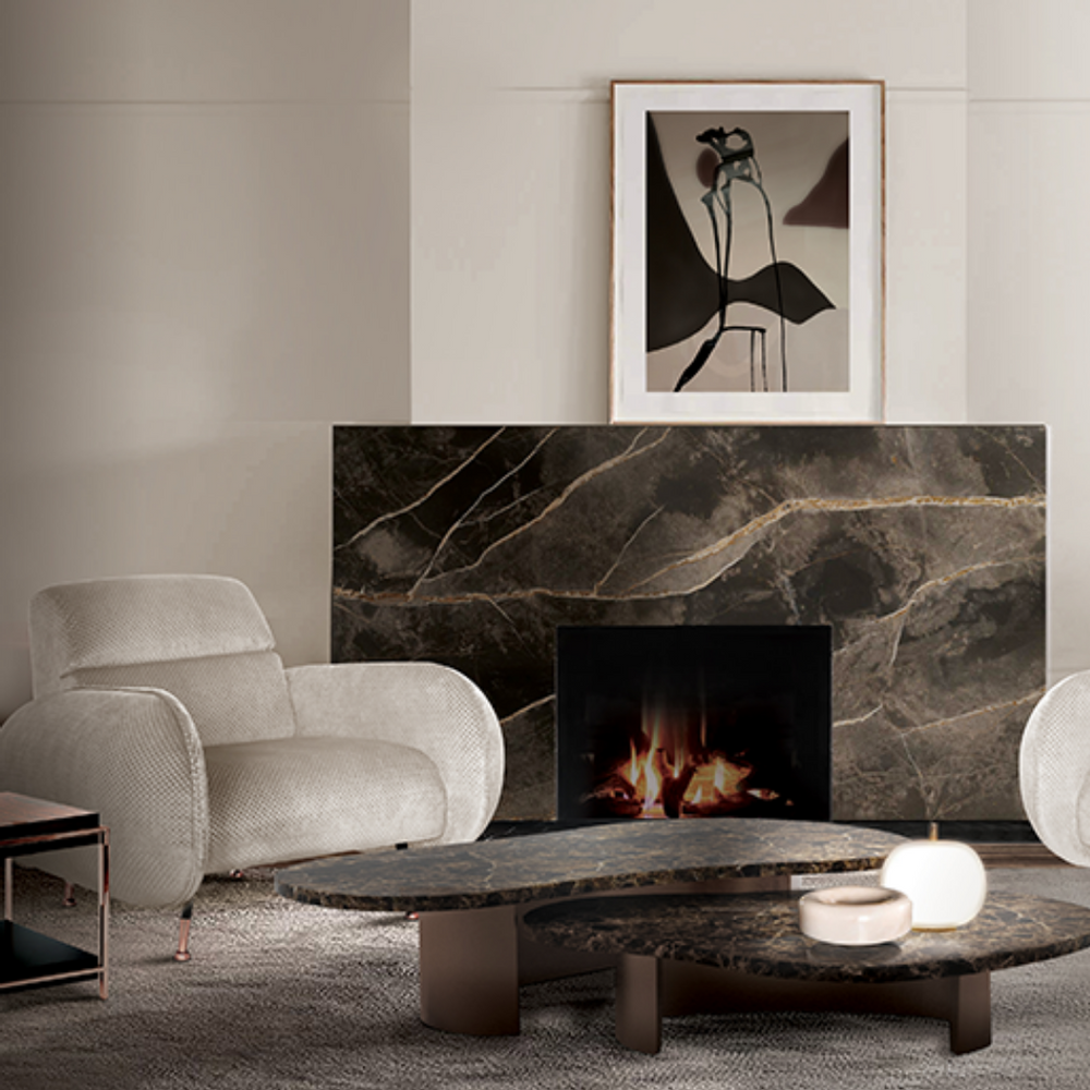 Coffee tables - ROBUSTA Center Table - CAFFE LATTE