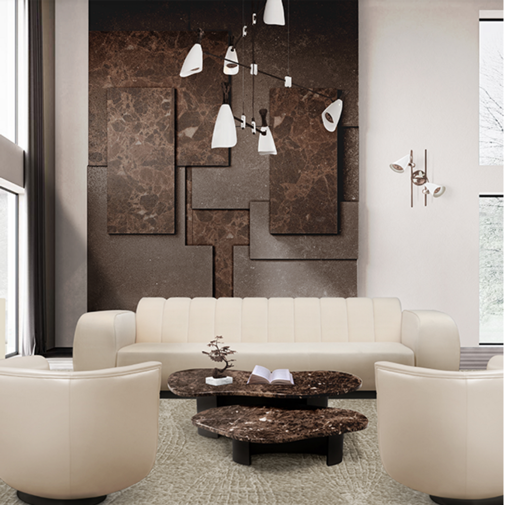 Coffee tables - ROBUSTA Center Table - CAFFE LATTE