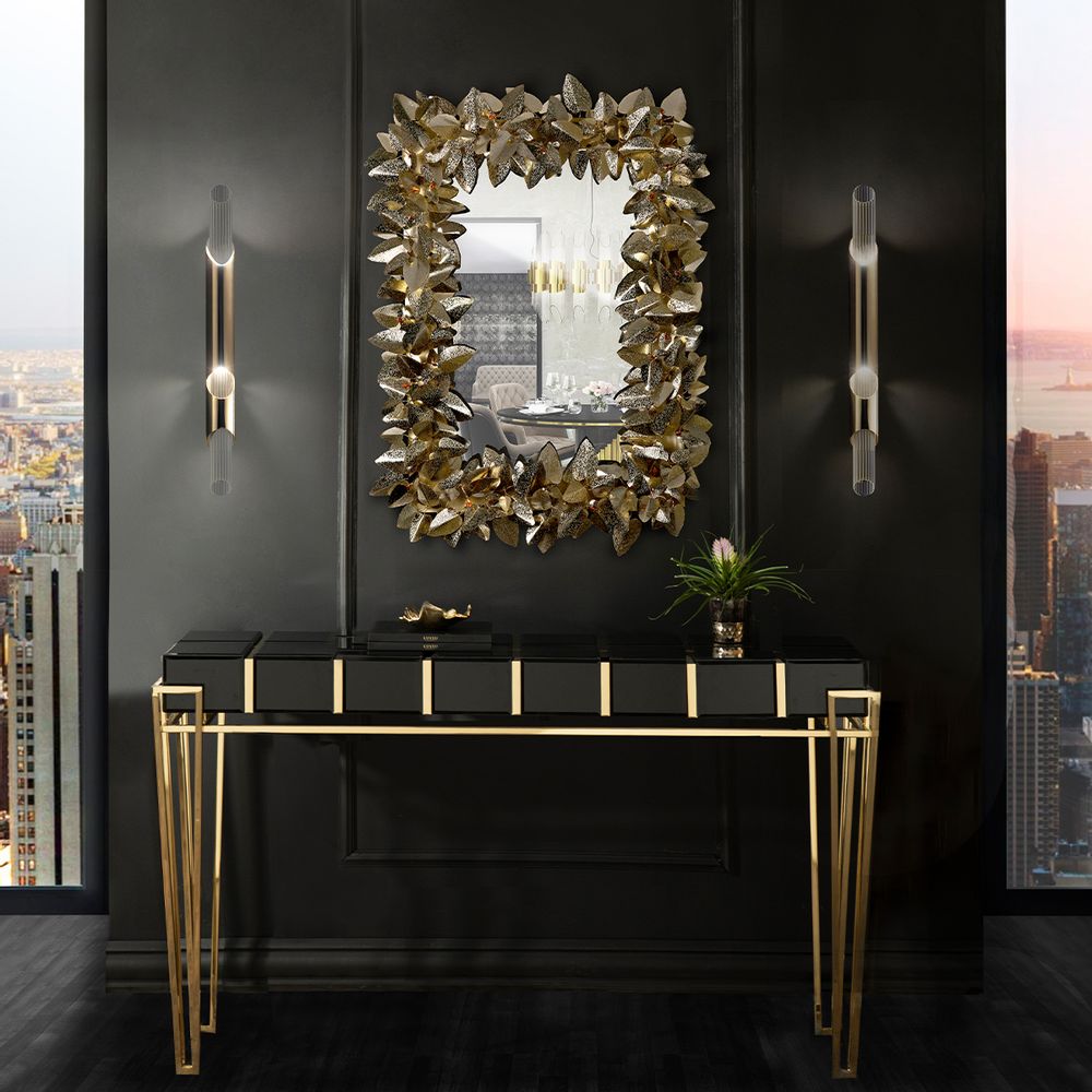 Mirrors - Mcqueen Rectangular Mirror  - COVET HOUSE