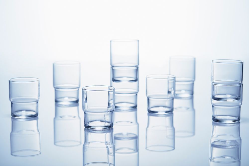 Verres - Gobelet empilable et trempé japonais « HS » de plus de 50 ans d'histoire. - TOYO-SASAKI GLASS
