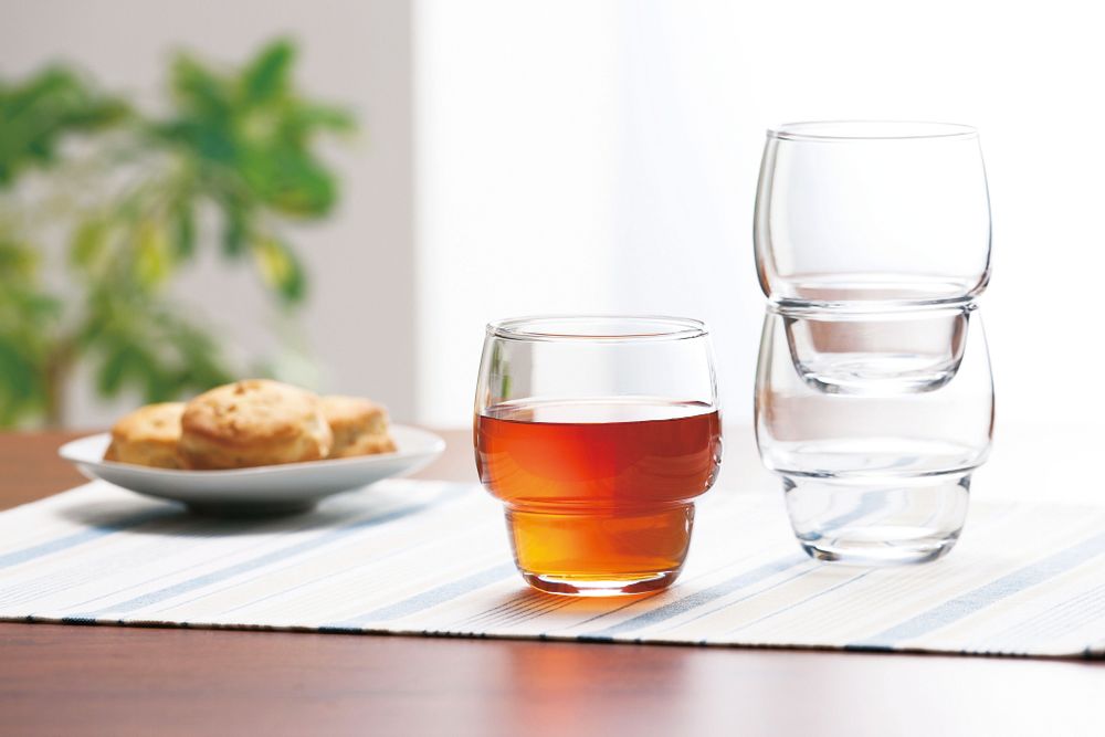 Verres - Gobelet empilable et trempé japonais « HS » de plus de 50 ans d'histoire. - TOYO-SASAKI GLASS