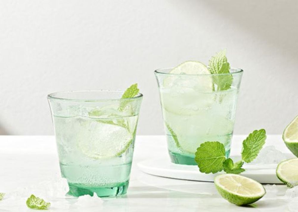 Glass - Stackable glass tumbler "SPASH" for everyday use, made in Japan - TOYO-SASAKI GLASS
