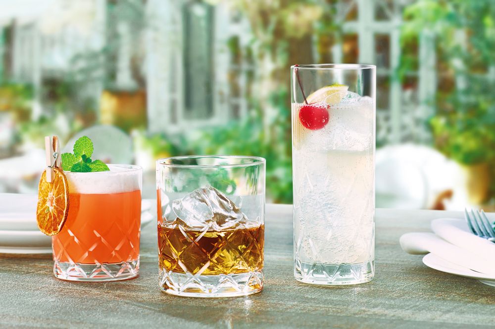 Glass - Classic and toughened cut glass "REGINA" - TOYO-SASAKI GLASS