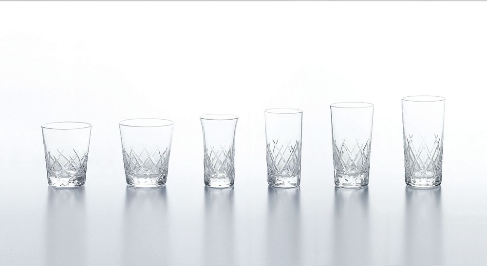 Glass - Classic and toughened cut glass "REGINA" - TOYO-SASAKI GLASS