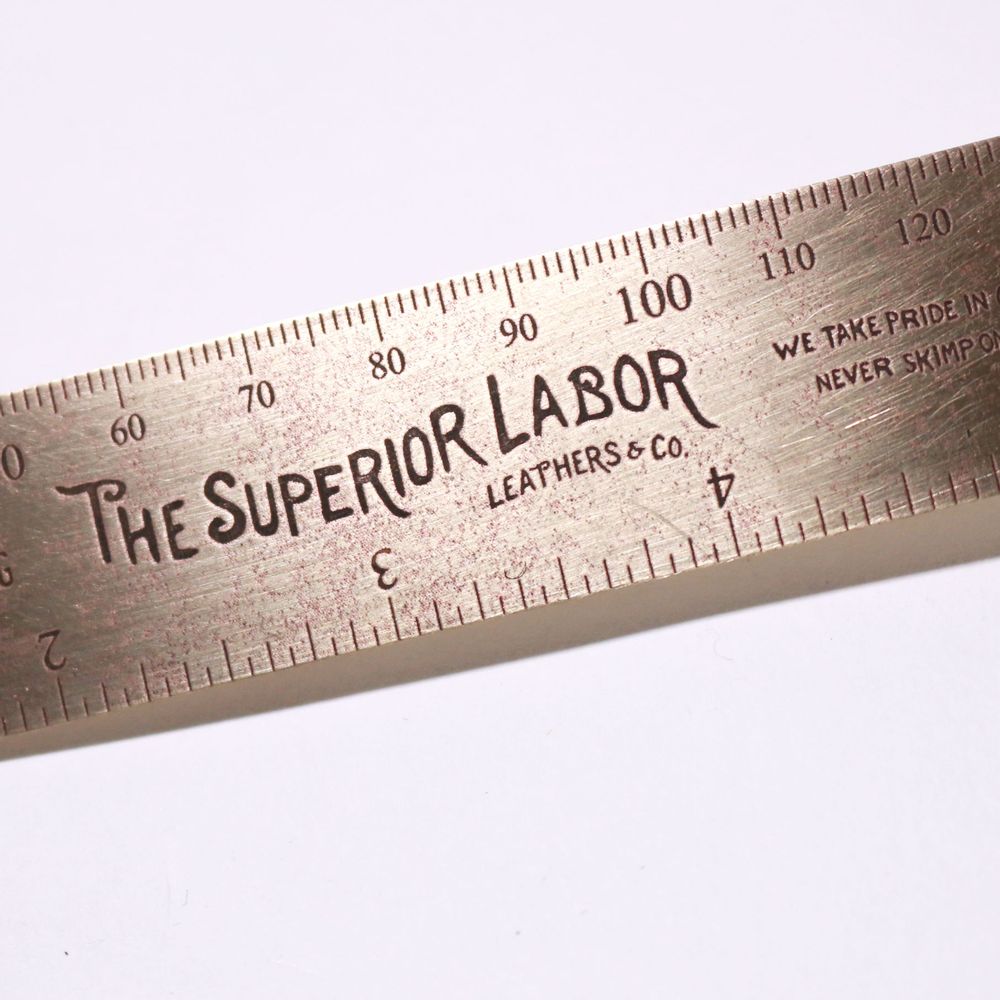 Accessoires de voyage - Règle en laiton de 15 cm - THE SUPERIOR LABOR