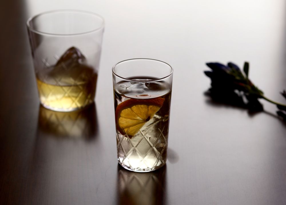 Verres - Verre haut de gamme et durable « USURAI CUT » au design traditionnel japonais - TOYO-SASAKI GLASS