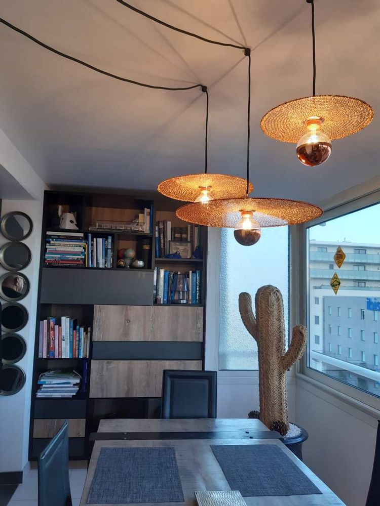 Hanging lights - LIGHT SUSPENSION ECLIPSE - LA LANGUOCHAT