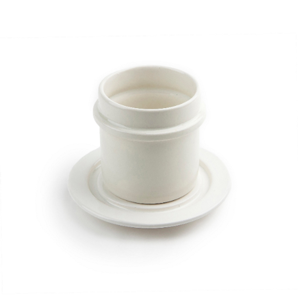 Accessoires thé et café - Tasse et soucoupe | Gris foncé ou blanc - NAMUOS
