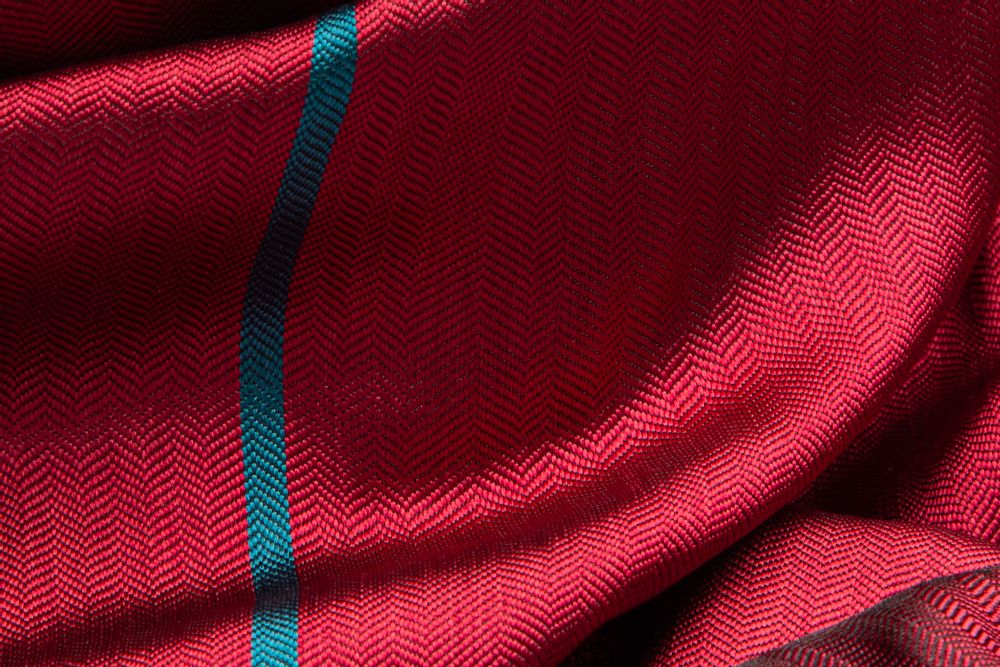 Scarves - Flamme d'Amour - Fine Silk Scarf - N S I J A