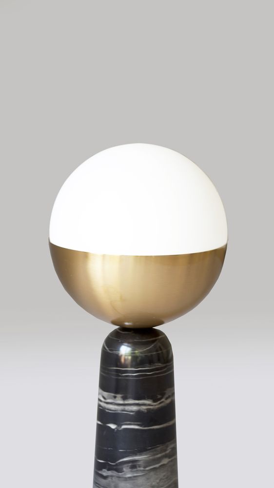 Chambres d'hôtels - GLOBE — LAMPE DE TABLE - SQUARE IN CIRCLE STUDIO