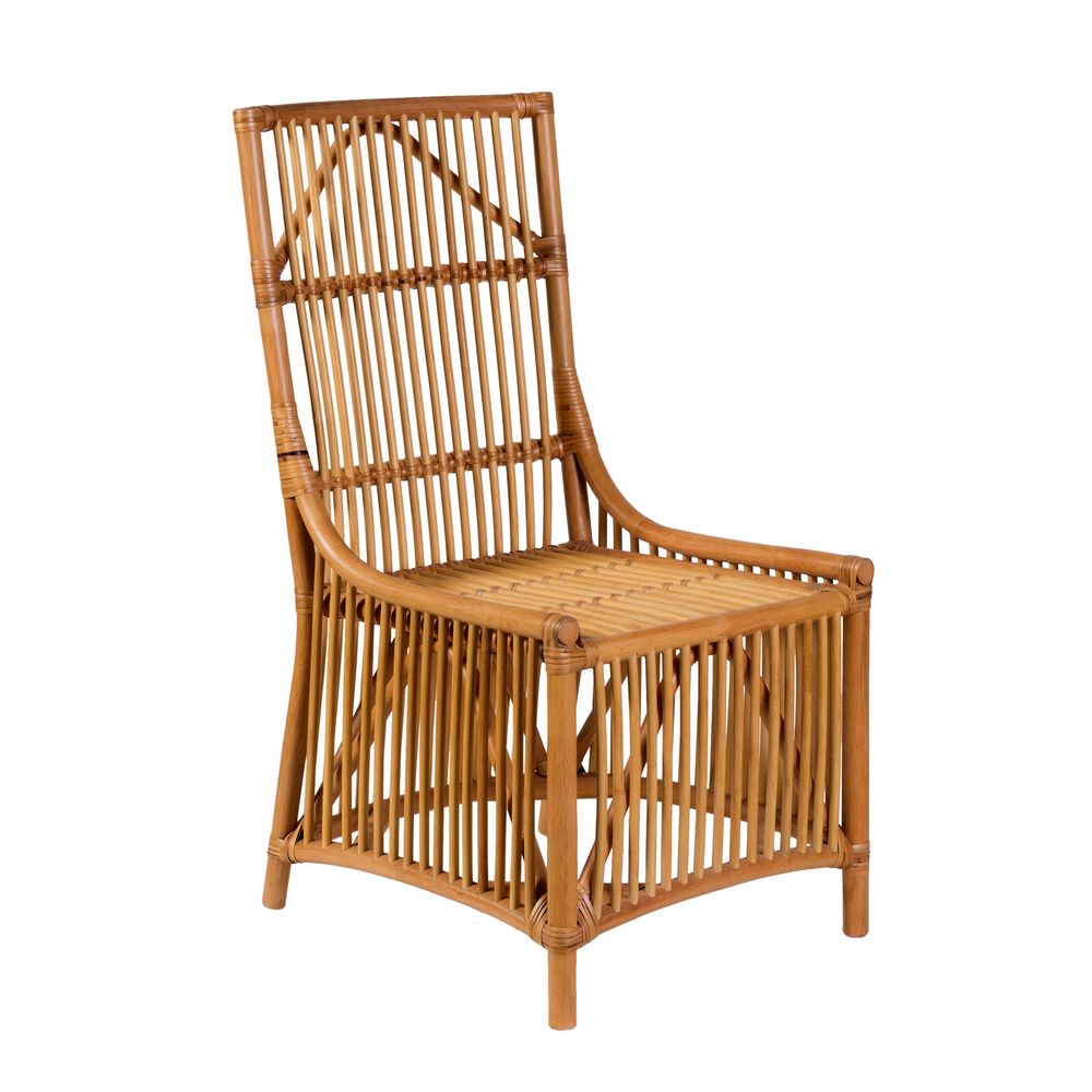 Fauteuils - FAUTEUIL EN ROTIN AVEC DOSSIER HAUT - BECARA