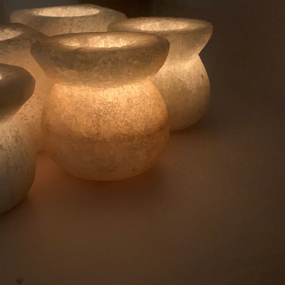Decorative objects - SALT OF SIWA Tealight Holder - TAKECAIRE