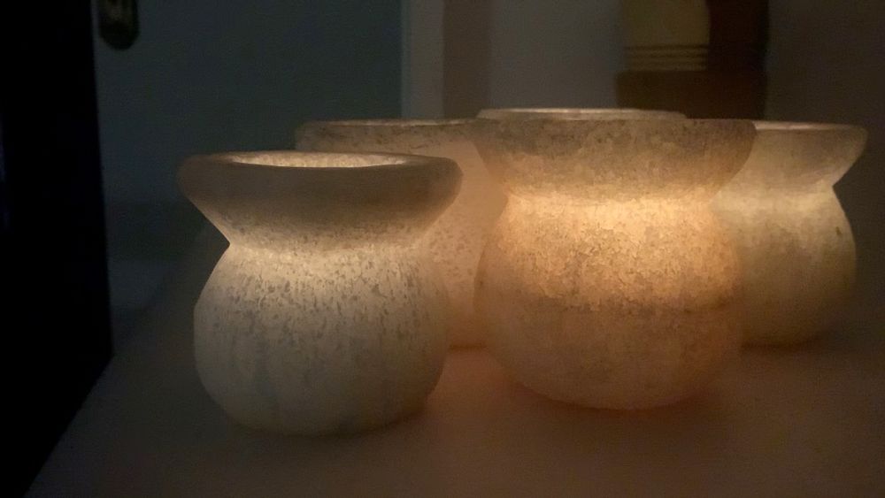 Decorative objects - SALT OF SIWA Tealight Holder - TAKECAIRE