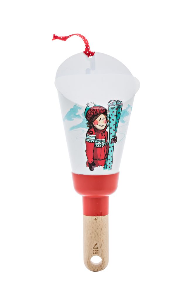Lampes sans fil - Lampe Nomade "Passe-Partout" Skieur et Skieuse - MAISON POLOCHON