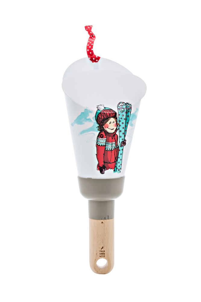 Lampes sans fil - Lampe Nomade "Passe-Partout" Skieur et Skieuse - MAISON POLOCHON