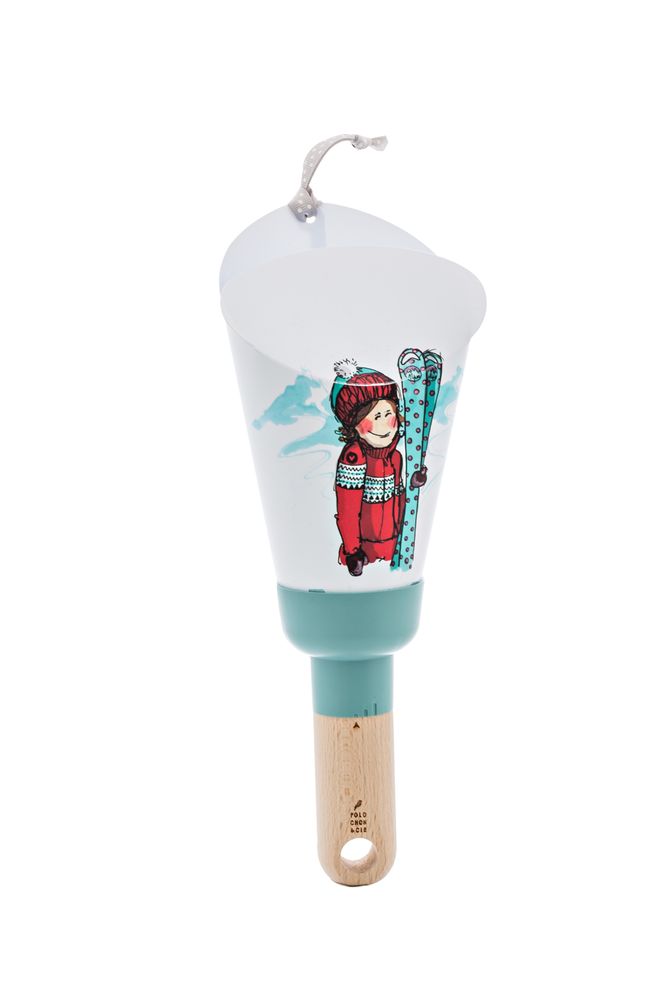 Lampes sans fil - Lampe Nomade "Passe-Partout" Skieur et Skieuse - MAISON POLOCHON