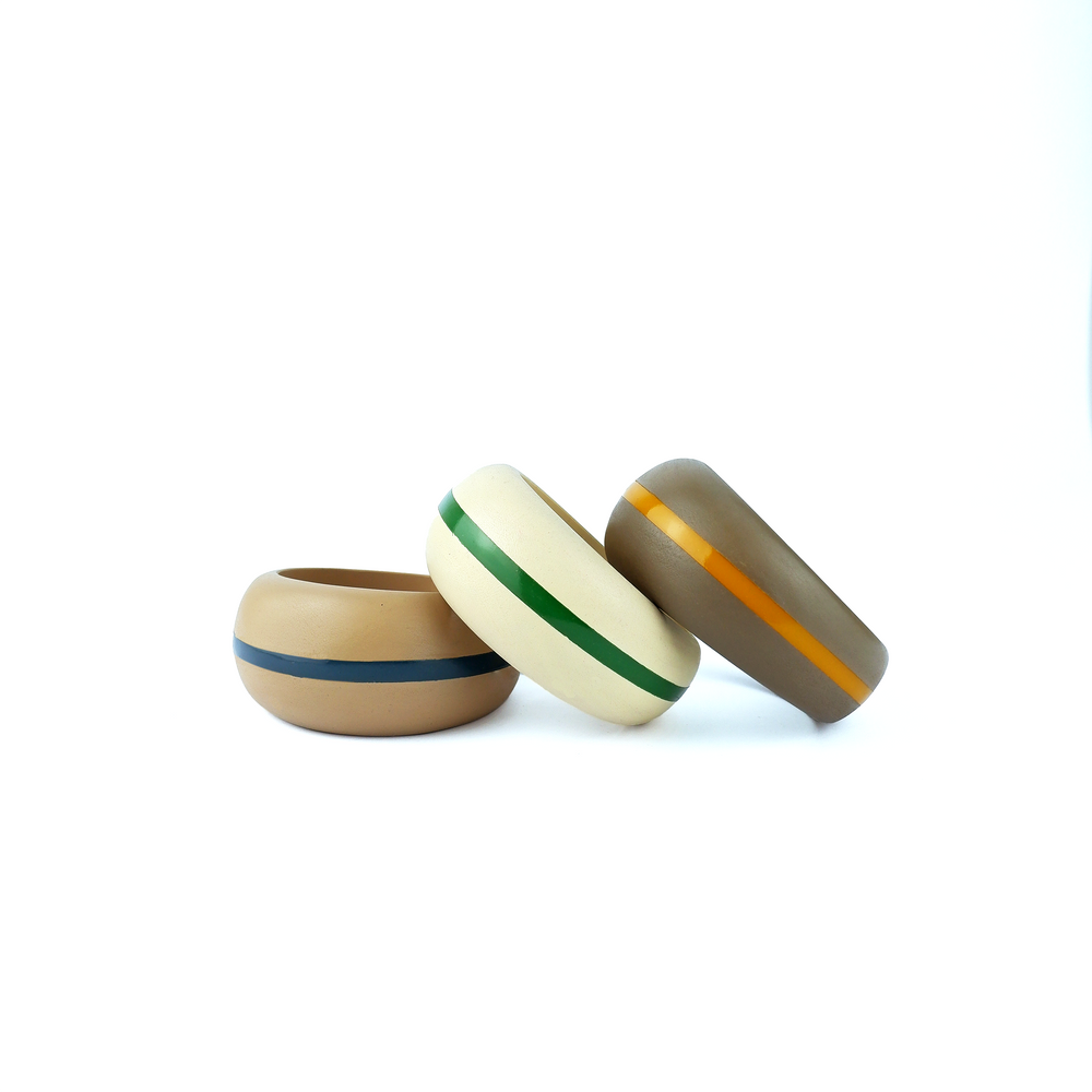 Bijoux - Bracelets en bois faits à la main - EARTHWORKS FASHION ACCESSORIES