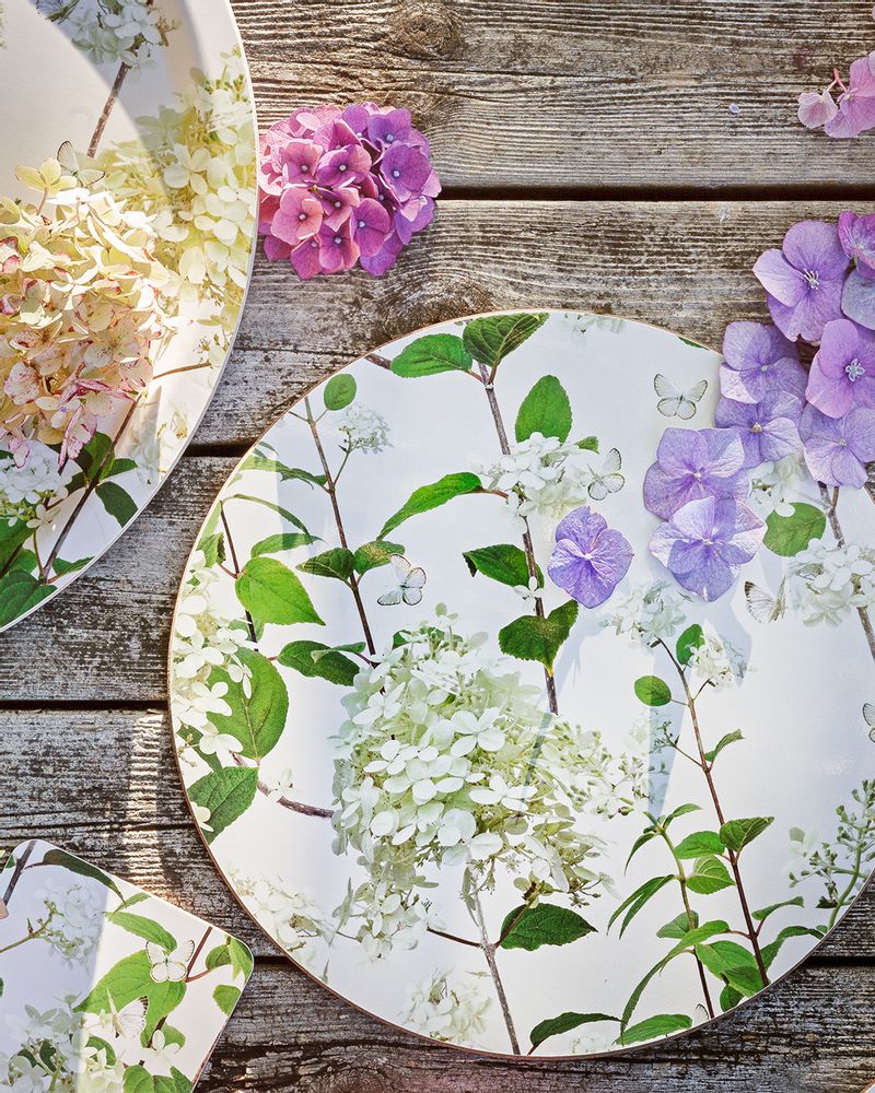 Plateaux - Hortensia - Plateaux - Tapis de table - Set de table - Plateau de service - JAMIDA OF SWEDEN