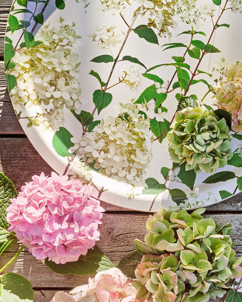 Plateaux - Hortensia - Plateaux - Tapis de table - Set de table - Plateau de service - JAMIDA OF SWEDEN
