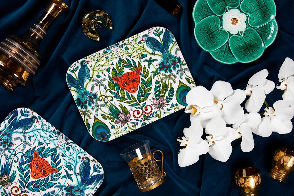 Dessous de plat - Amazon Tray : plateau de service, dessous de verre, tapis de table, set de table - JAMIDA OF SWEDEN