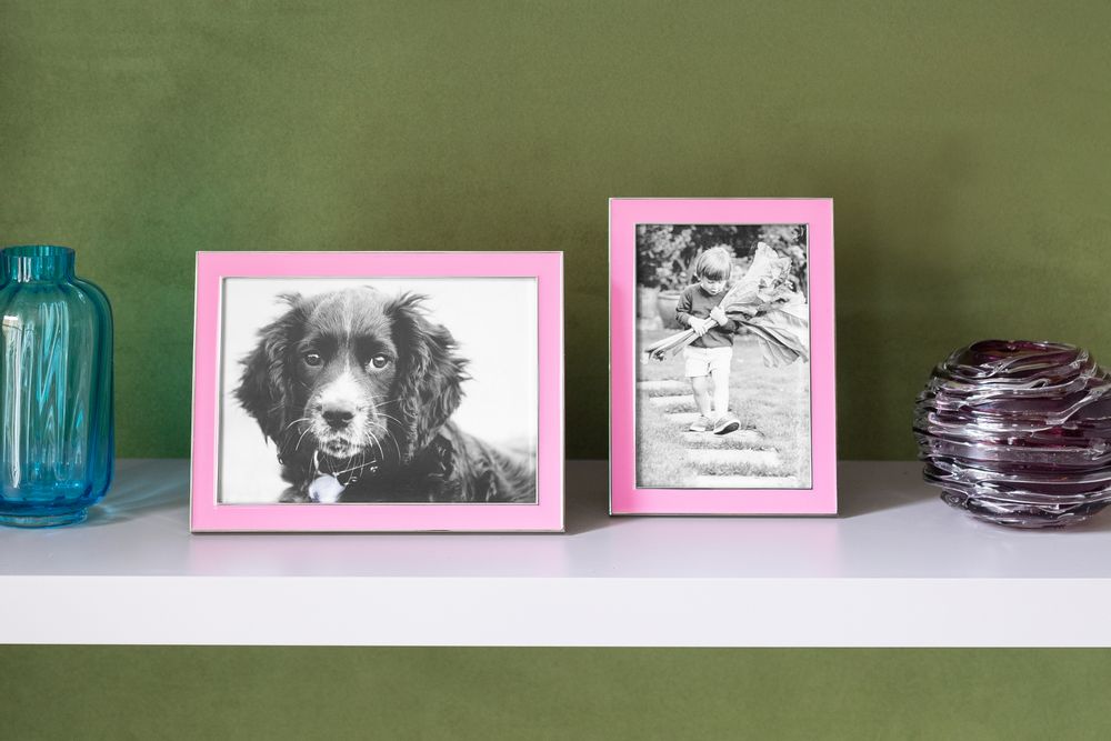 Hotel bedrooms - Enamel Photo Frames - ADDISON ROSS