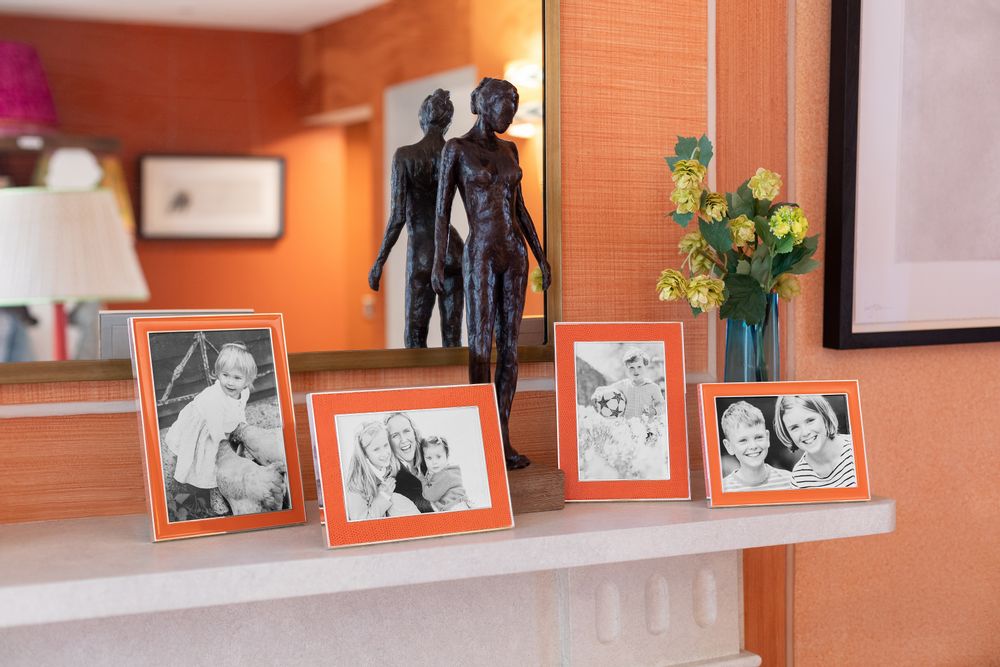 Hotel bedrooms - Enamel Photo Frames - ADDISON ROSS