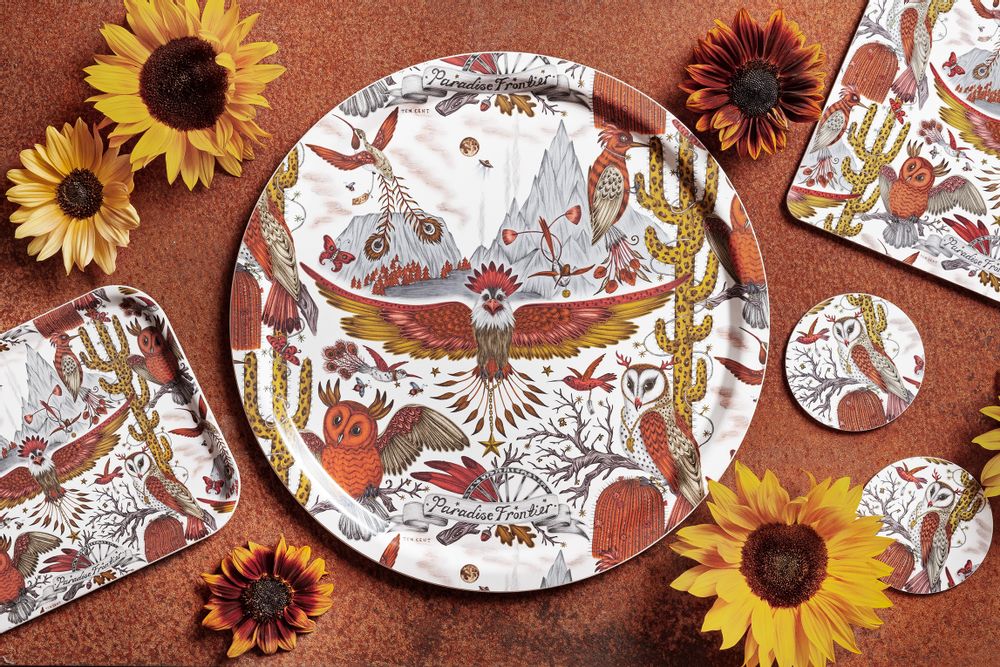 Dessous de plat - Frontier - Plateau - Tapis de table - Sous-verre - Sets de table - Plateau de service - JAMIDA OF SWEDEN