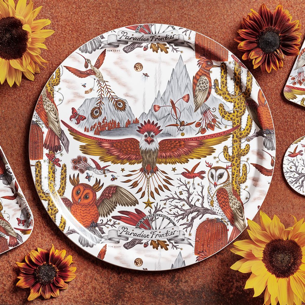 Dessous de plat - Frontier - Plateau - Tapis de table - Sous-verre - Sets de table - Plateau de service - JAMIDA OF SWEDEN