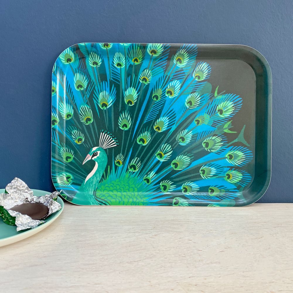 Placemats - Peacock - Tray - Tablemats - Coasters - Placemats - JAMIDA OF SWEDEN