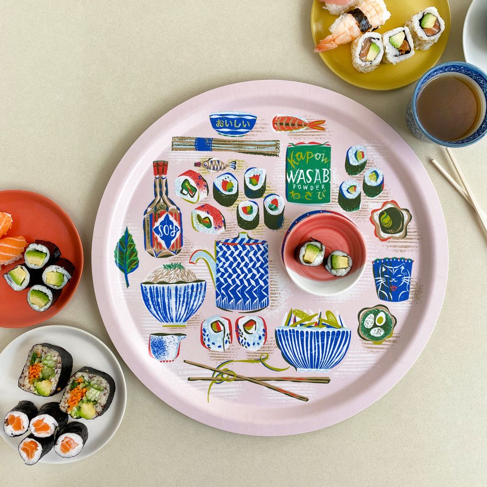 Table mat - Sushi - trays - tablemats - placemats - Serving tray - JAMIDA OF SWEDEN