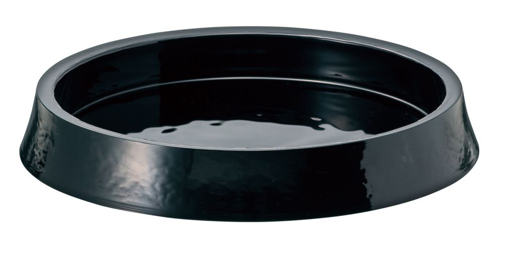 Ménagères - « KAGUYATSUKI » Plaque en verre ronde en or véritable 24 carats en or véritable fabriqué à la main - TOYO-SASAKI GLASS