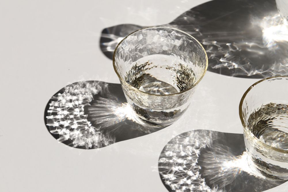 Verres - Verrerie « TAKASEGAWA » fabriquée à la main avec une texture unique - TOYO-SASAKI GLASS