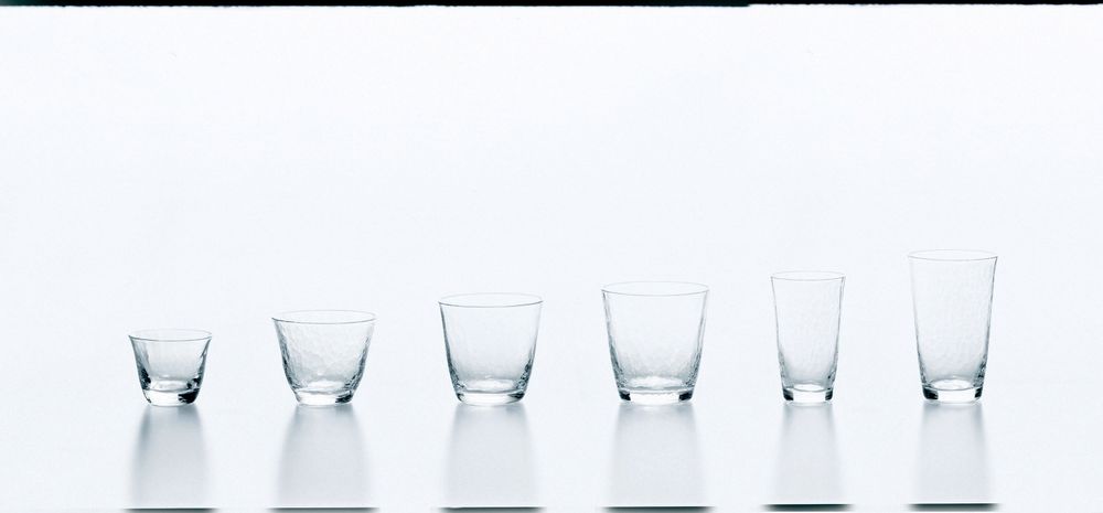 Verres - Verrerie « TAKASEGAWA » fabriquée à la main avec une texture unique - TOYO-SASAKI GLASS