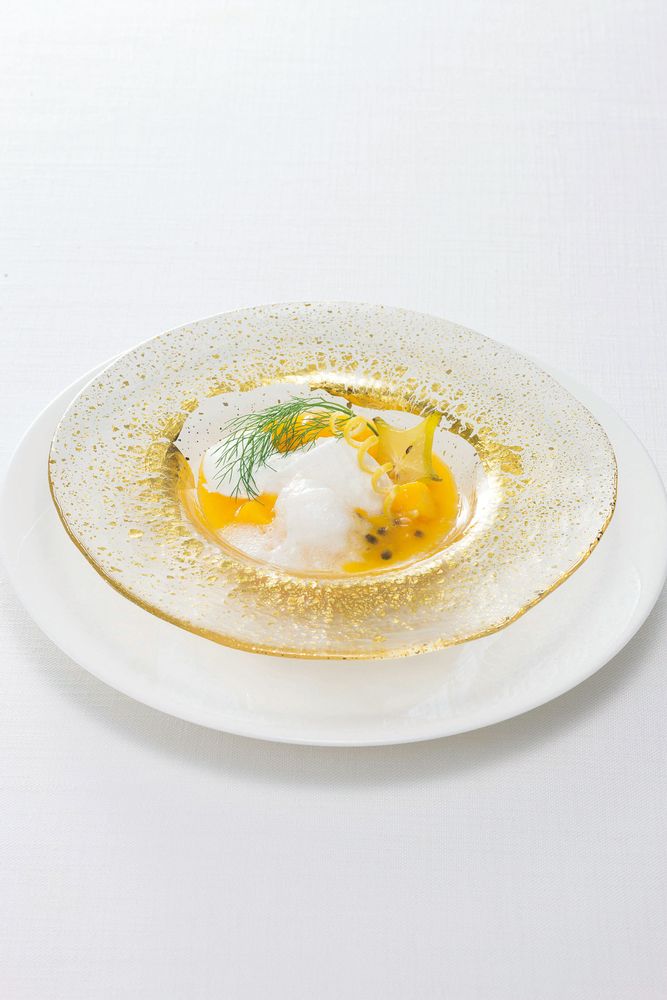 Glass - "ORBIT" Master Craftmanship Japanese Round & Square Glass Plate with Rim - TOYO-SASAKI GLASS