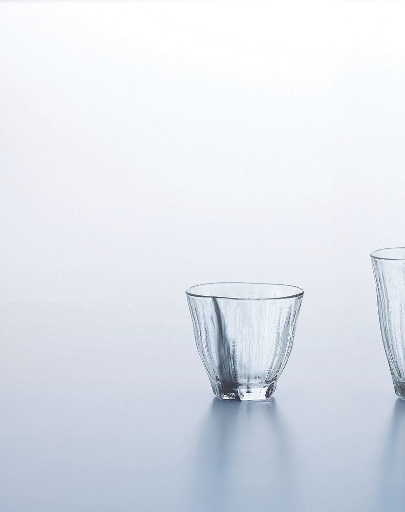 Glass - Authentic glass tumbler "SUMINAGASHI" with Japan's design for any drinks - TOYO-SASAKI GLASS