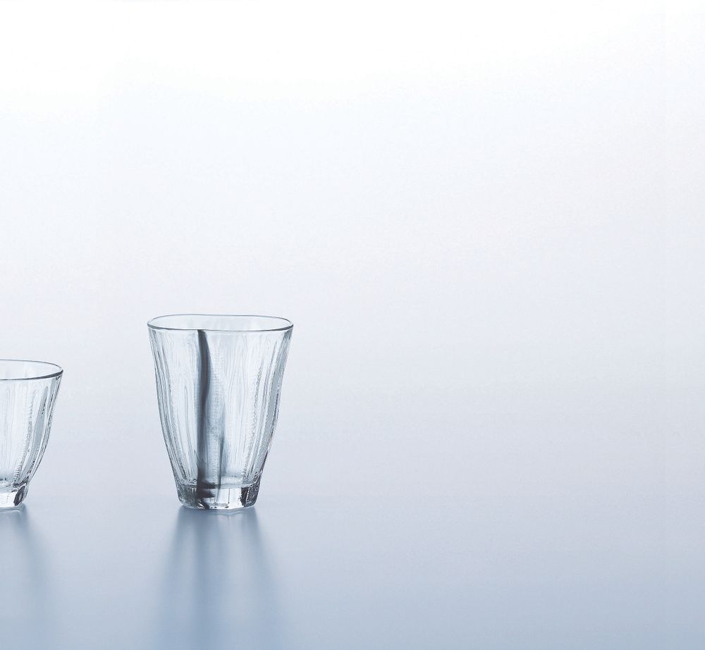 Glass - Authentic glass tumbler "SUMINAGASHI" with Japan's design for any drinks - TOYO-SASAKI GLASS