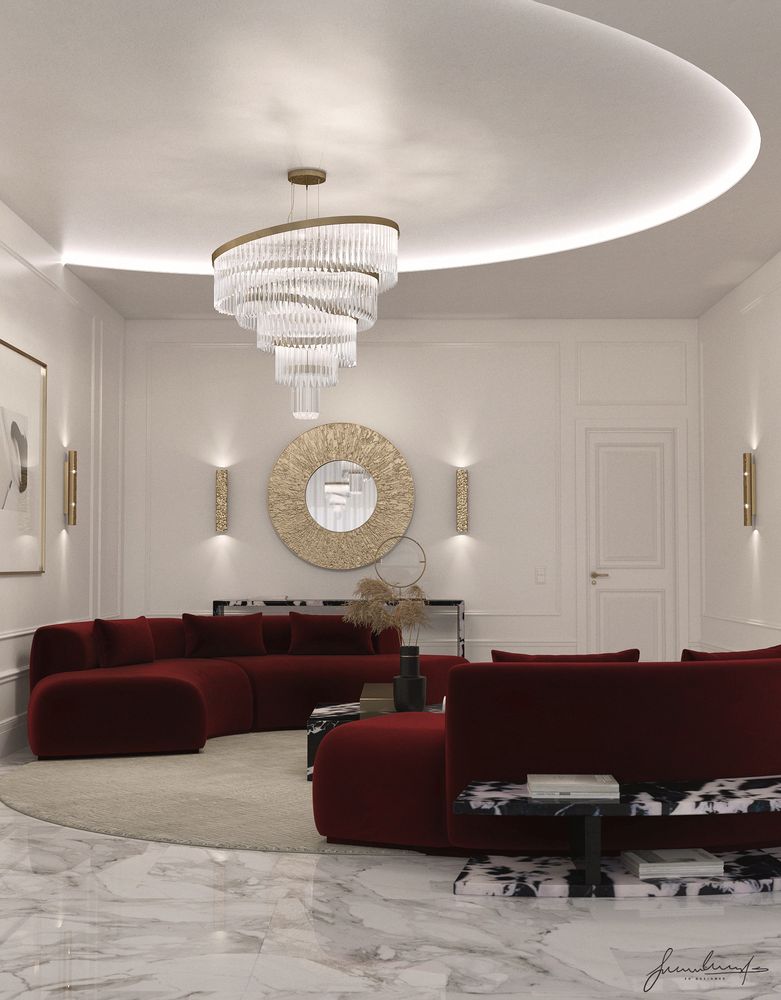 Hotel bedrooms - Royal Suspension - CASTRO LIGHTING