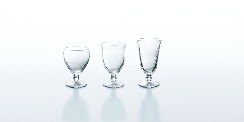 Verres - Série de verres à saké, y compris les articles recommandés par « Japan Sake and Shochu Makers Association ». - TOYO-SASAKI GLASS