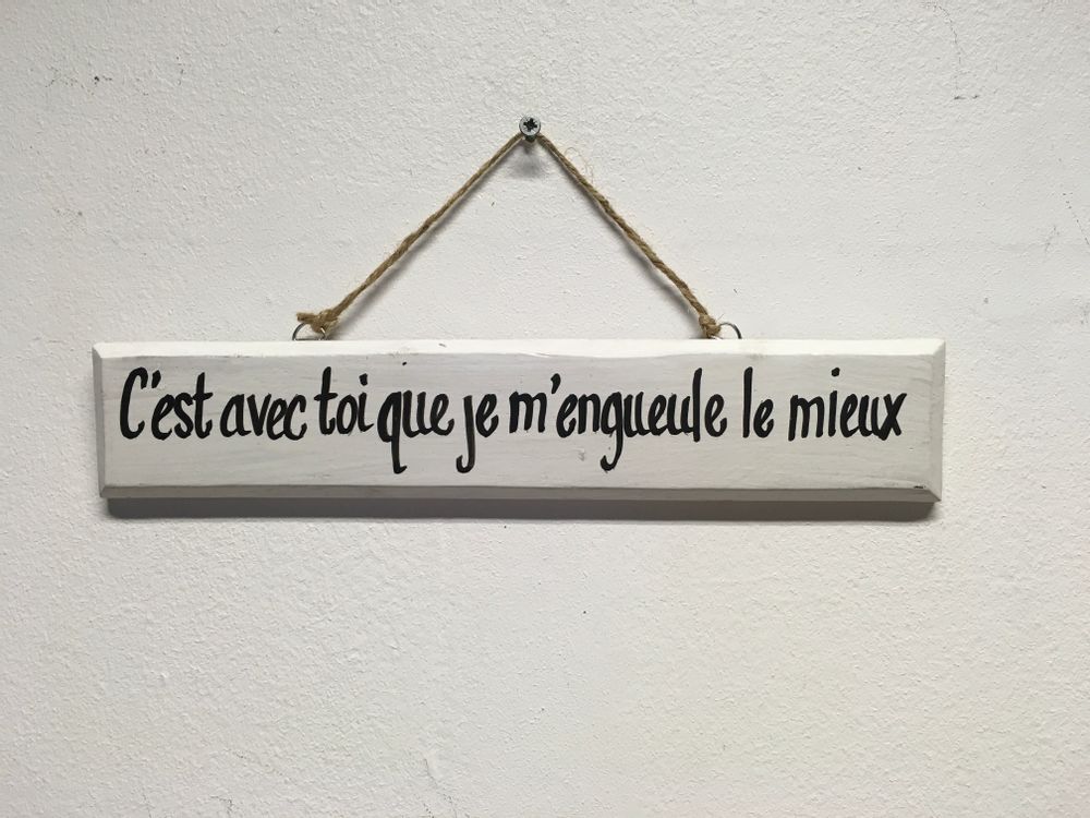 Decorative objects - Wooden Panels with Quotes - JOLY S COLLECTION