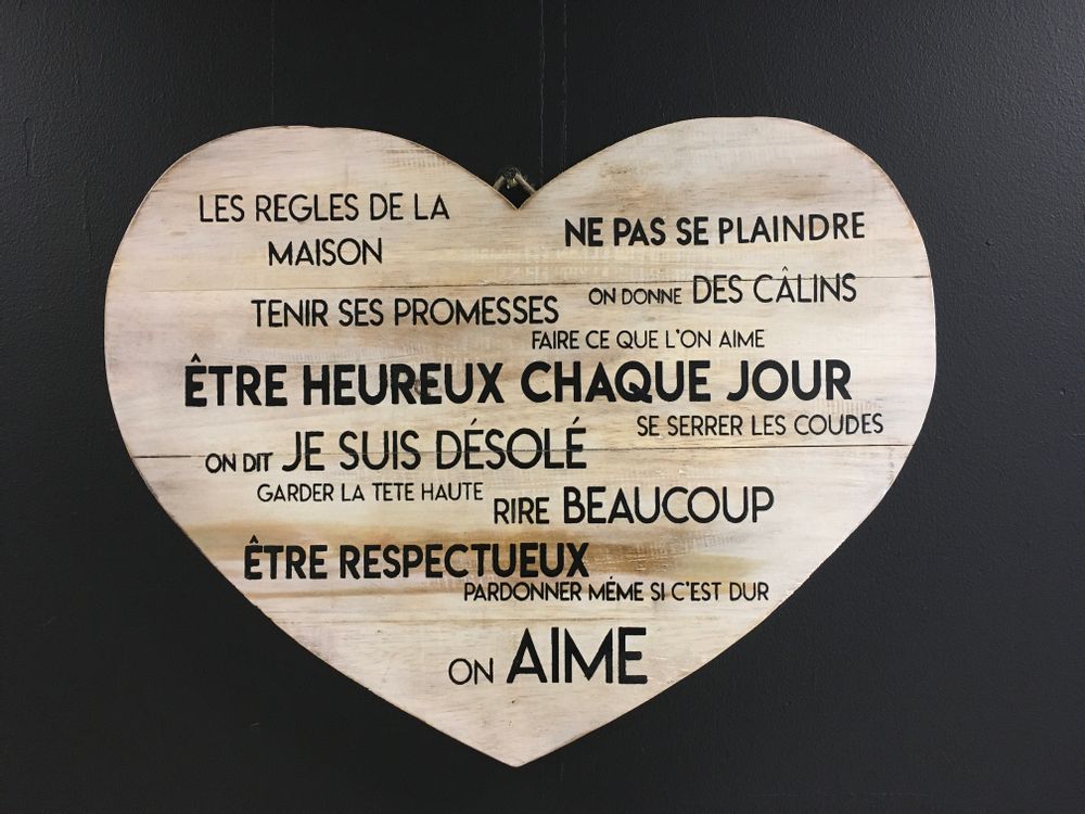Decorative objects - Wooden Panels with Quotes - JOLY S COLLECTION