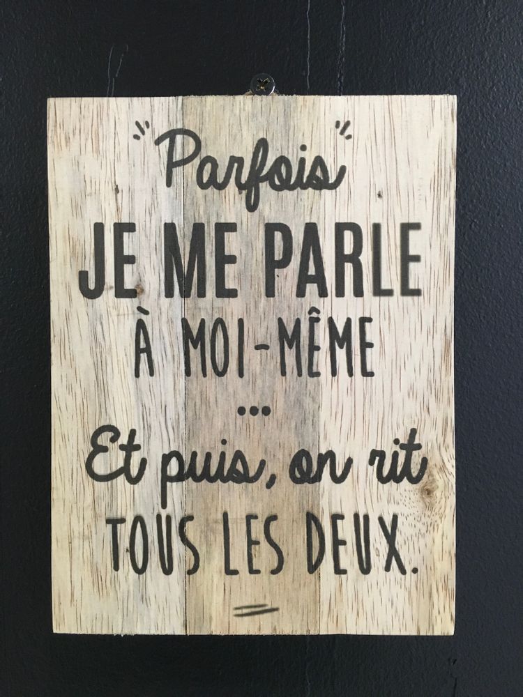 Decorative objects - Wooden Panels with Quotes - JOLY S COLLECTION