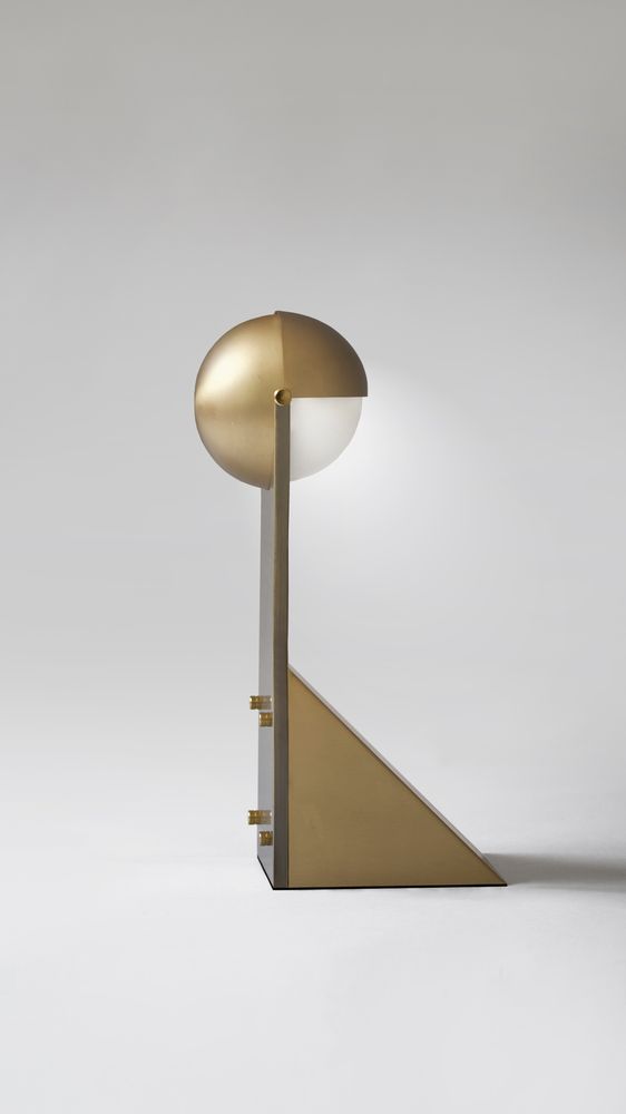 Objets de décoration - DANSE DE LA GÉOMÉTRIE — LAMPE DE TABLE - SQUARE IN CIRCLE STUDIO