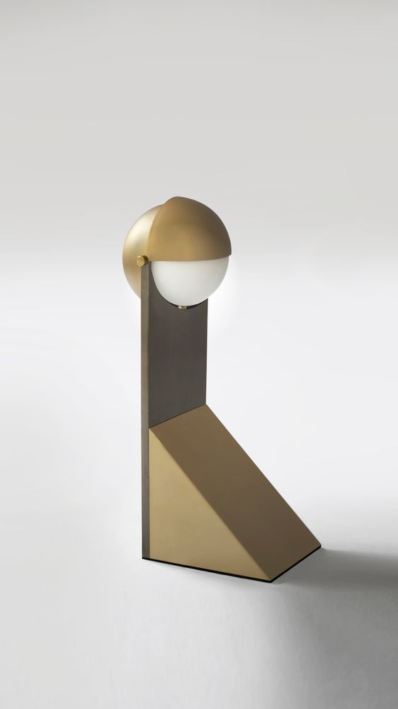 Objets de décoration - DANSE DE LA GÉOMÉTRIE — LAMPE DE TABLE - SQUARE IN CIRCLE STUDIO