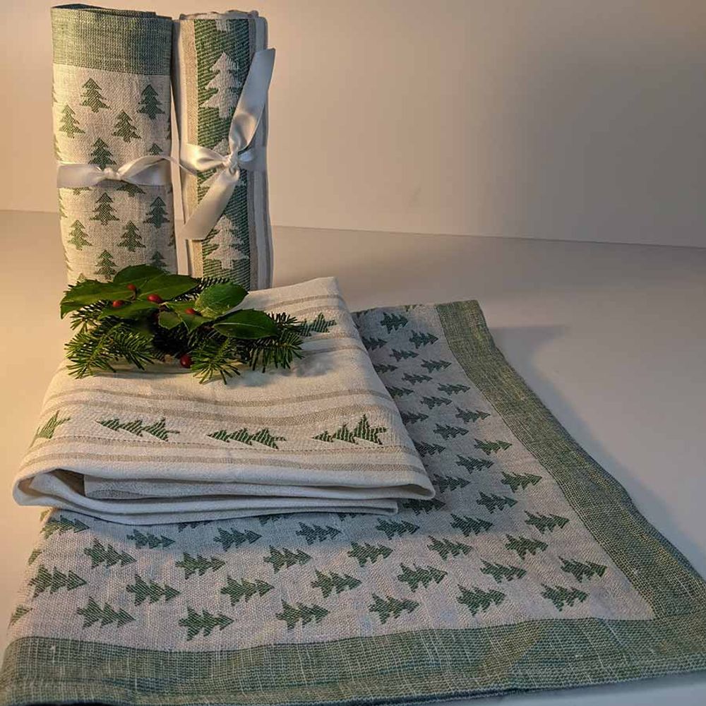 Torchons textile - Christmas Collection - Tea Towels - FERGUSON'S IRISH LINEN