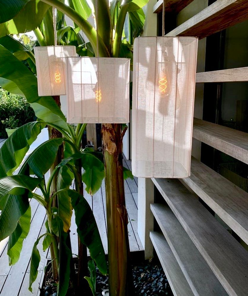 Hanging lights - Indochina Tube Suspension - L'ATELIER DES CREATEURS