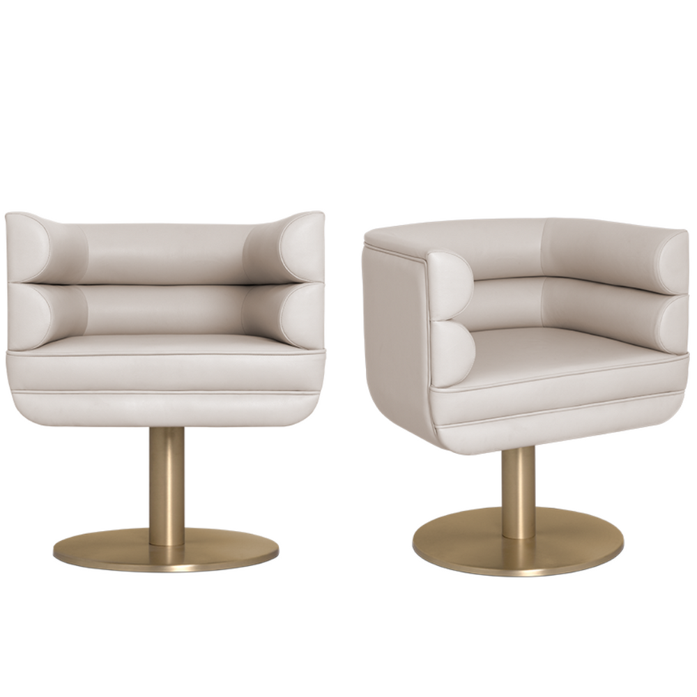 Office seating - Loren Dining Chair - CAFFE LATTE