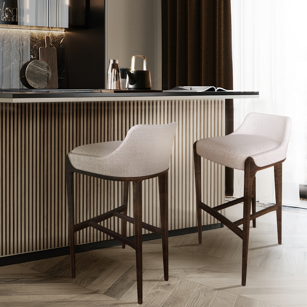 Chaises pour collectivités - Moka Chaise de Bar - CAFFE LATTE
